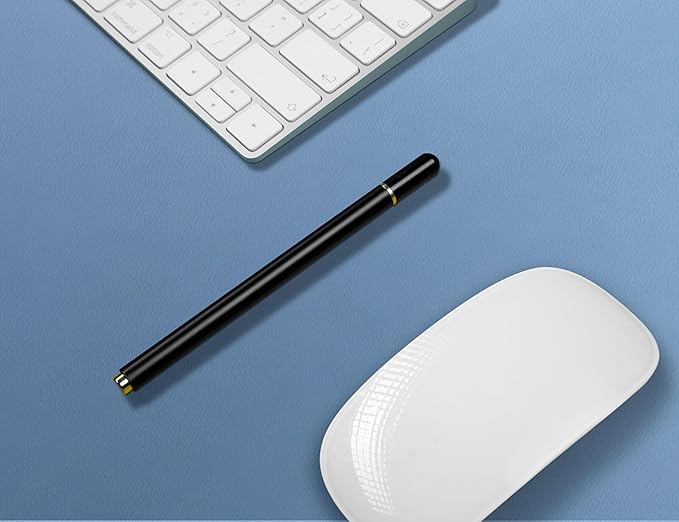 Mouse Pad Large for Desk, PU Leather Desk Pad Protector, Desk Mat Waterproof for Home & Office, Non-Slip Desk Mat for Keyboard and Mouse, Desk Blotter Pad for Desktop, Denim Blue (13.7''X23.6'')