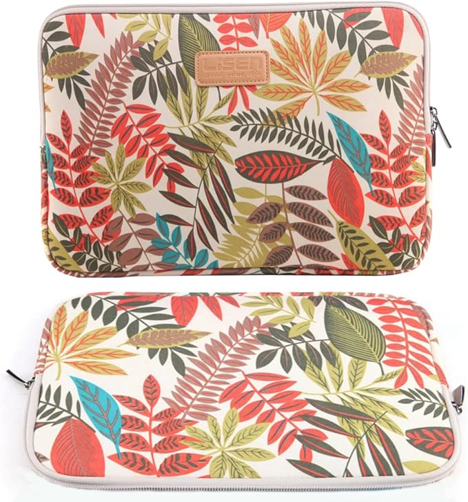 BSLVWG 10-15.6 Inch Laptop Sleeve Multi-Color & Size Choices Case/Water-Resistant Neoprene Notebook Computer Pocket Tablet Briefcase Carrying Bag/Pouch Skin Cover