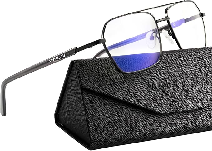 ANYLUV Blue Light Glasses Men/Women, Blue Light Blocking Glasses, Computer Screen Blocker Eyes Protection Glasses