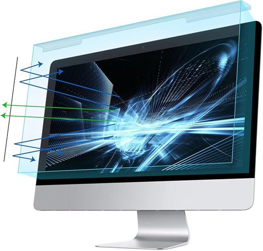 MOSISO 30-32 inch Computer Blue Light Blocking Screen Protector Anti-UV Eye Protection Filter Film Panel for Diagonal 30,31,31.5,32 inch 16:9 Widescreen Desktop PC LED Monitor(28.27x16.57 inch/L x W)
