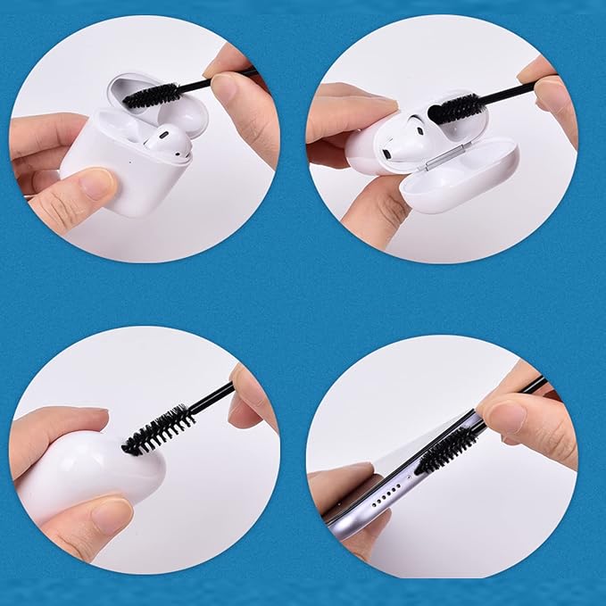 108pcs Cleaning Kits for iPhone, for Airpod Cleaner Kit Phone Jack Charger Port Hole Plug Speaker Cleaner Tool for Cameras Keyboards Headphones. - Image 2