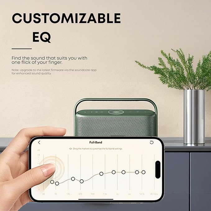 Soundcore Motion X600 Portable Bluetooth Speaker, Hi-Res Spatial Audio with Wireless 50W Sound, IPX7 Waterproof, Pro EQ, AUX-in, Portable Speaker for Home, Office, Backyard and Bathroom Use