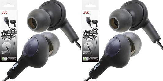 JVC HAFX5B Headphones,Olive Black (Pack of 2)