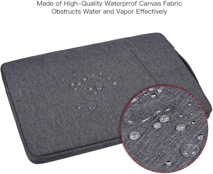 13.3 Inch Laptop Sleeve for HP ProBook 13.3/EliteBook 830, Dell Latitude 5300, ASUS Acer Lenovo 13 inch Notebook Computer Case Bag, Space Grey