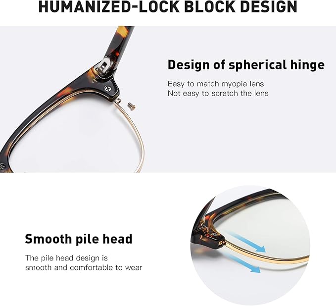 Blue Light Blocking Glasses for Woman/Men Computer Bluelight Glasses Womens/Mens