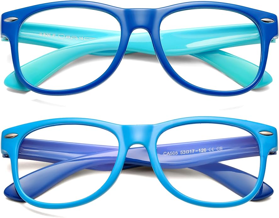 Pro Acme Blue Light Blocking Glasses for Kids - Boys & Girls Unbreakable Frame (3-12 Years)