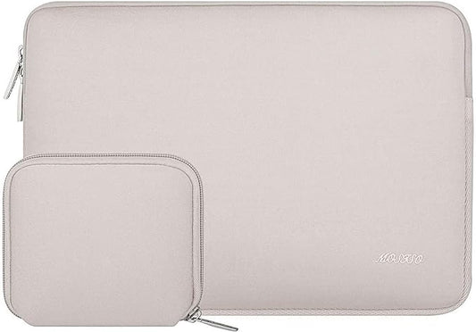 MOSISO Laptop Case 15 inch, 15 inch Laptop Sleeve Bag Compatible with MacBook Air M5 A3448 M4 A3241 M3 A3114 M2 A2941 2026-2023, Dell XPS, Neoprene Computer Sleeve Bag with Small Case, Rock Gray