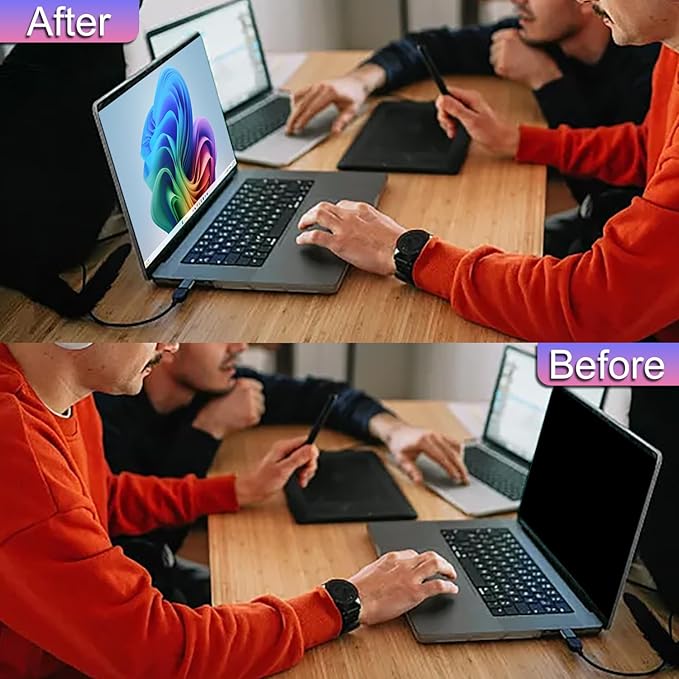 KEANBOLL 16 Inch Magnetic Privacy Screen for Laptops (16:10) - Removable Anti-Glare Filter with Blue Light Reduction | Compatible with HP, Dell, Acer, Asus, Samsung, Lenovo Laptops etc