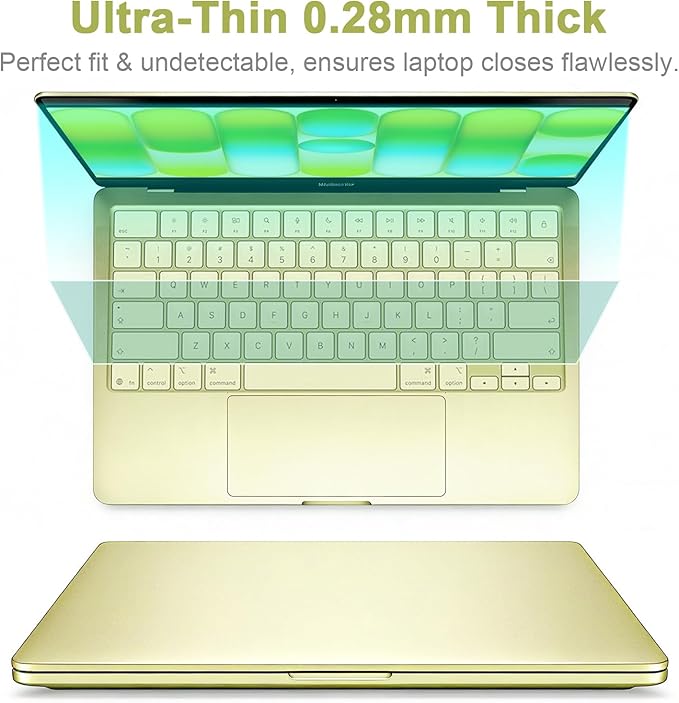 2-Pack Anti Blue Light Screen Protector for 2026 MacBook Neo 13-Inch A18 Pro, Matte Anti Glare Filter Eye Protection Shield for Mac Neo 13in, Anti-Scratch Protector