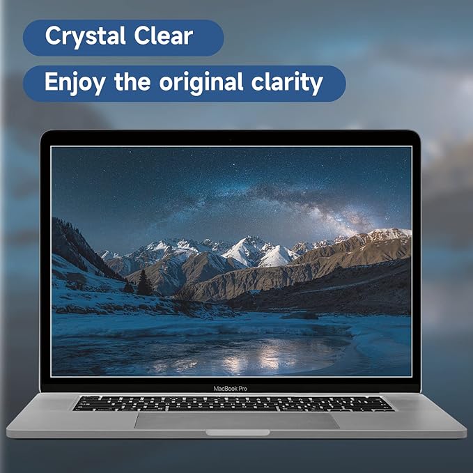 2 Pack Compatible with MacBook Pro 15 Inch Screen Protector, Eye Protection Anti Glare Film/Anti Scratch Matte Laptop Screen Protector for MacBook Pro 15''(2016-2019)