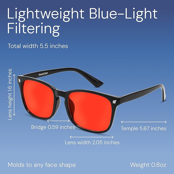 livho Gaming Blue Light Blocking Glasses for Better Sleep, Premium Night Driving, Computer Blockers for Man & Woman