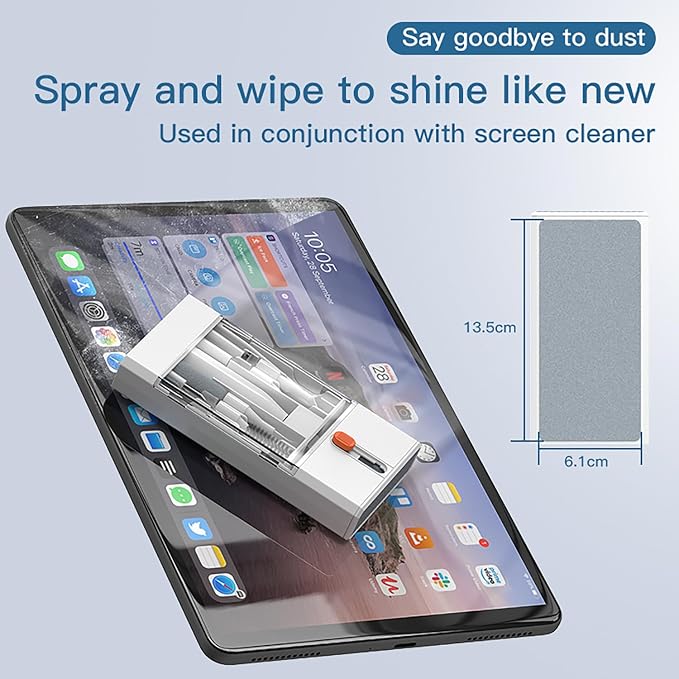 22 in 1 Precision Cleaning Kit ?€? Professional Electronic Cleaning kit Cleaning Tools for Phone, airPods Headset, Keyboards, Cameras, Laptop & More - Image 5