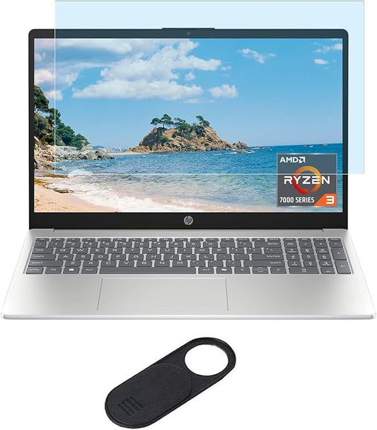 MUBUY-GOL 15.6 Inch Anti Blue Light & Anti-Glare Laptop Screen Protector - Compatible with 15.6" Laptops (16:9 Aspect Ratio, 345x194mm WxH) - Anti-Fingerprint, Anti-Scratch Coating