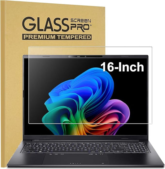 KEANBOLL Acer Laptop 16-Inch Tempered Glass Screen Protector Compatible with for Acer Swift Air 16 / Swift Go 16 / Nitro 16 / Gateway 16 / Aspire 16 / TravelMate 16 / Swift Edge 16 / Predator Helios Neo 16-Inch