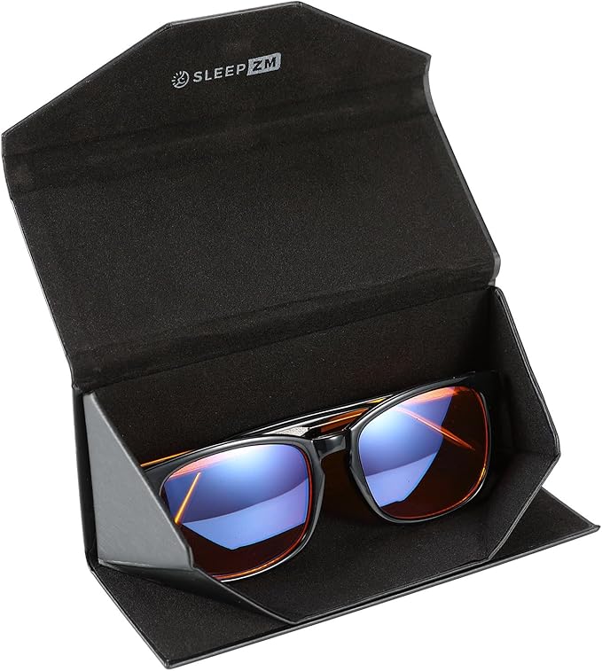 Sleep ZM Blue Light Blocking & Light Sensitivity Glasses - 8 Lens Types for Comfort, Relaxation, Sleep & Relief - 50+ Styles