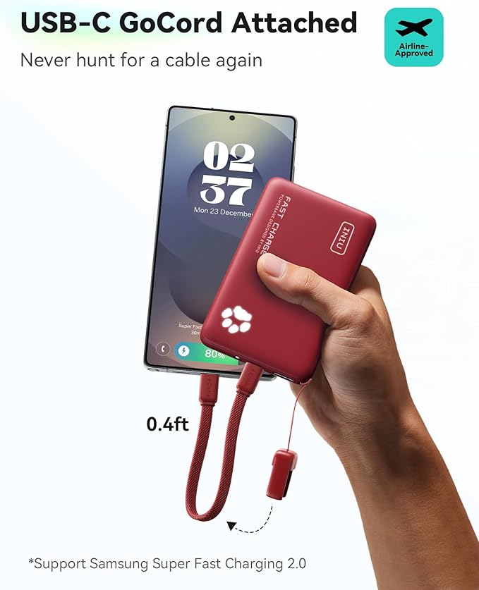INIU 45W Power Bank + 65W Portable Charger