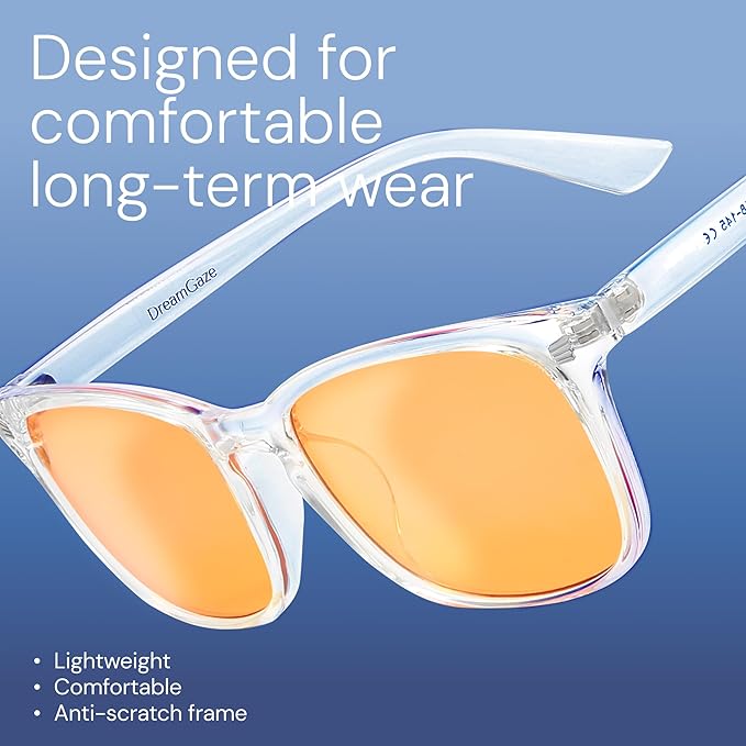 livho Gaming Blue Light Blocking Glasses for Better Sleep, Premium Night Driving, Computer Blockers for Man & Woman