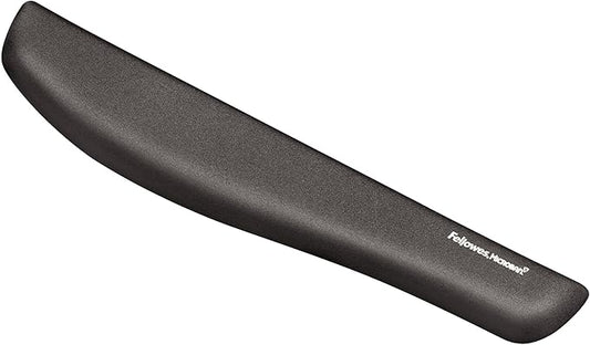 Fellowes PlushTouch Foam Keyboard Wrist Rest with MICROBAN - Graphite (9252301)