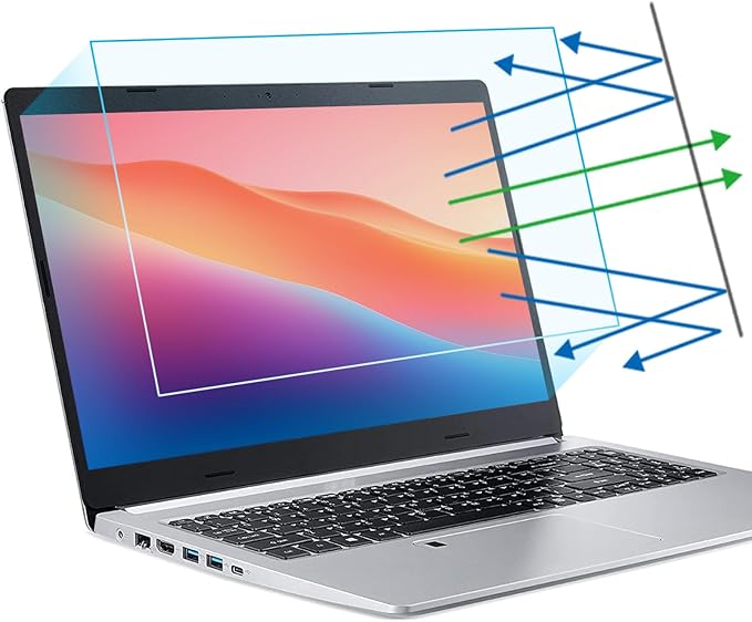 2 PCS 14" Laptop Anti Blue Light Anti Glare Matte Screen Protector Compatible with HP Pavilion 14, HP ChromeBook 14, HP Stream 14, Acer Chromebook 14, Acer Aspire 14, ASUS VivoBook 14 Screen Protector
