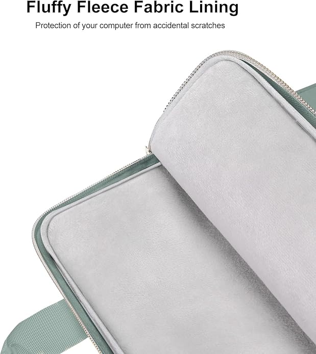 MOSISO Vertical Laptop Shoulder Bag,Computer Bag,Rhombus Quilted Messenger Bag with Front Pocket&Handle&Belt