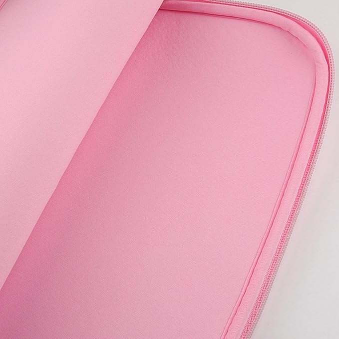CCPK Laptop Sleeve 15.6" for MacBook Pro 16 inch Mac Air 15 inch M4 M3 Compatible with Hp Lenovo Dell Acer Computer Laptop Bag Sleeve Carrying Case Cover Protective Skin 15.6-16 inch Accessories, Pink