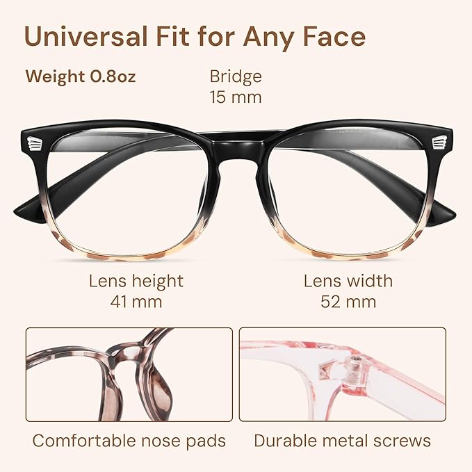 Gaoye Stylish Eyewear Frame Accessories - Blue Light Glasses for Woman - Computer Glasses for Blue Light Blocking