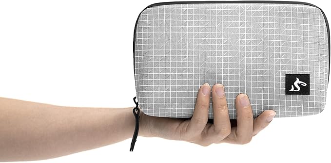 SIMTOP Cord Organizer Travel Small Tech Bag Pouch Case for Cords, Charger, Hard Drive, Power Bank ?€? Water-Resistant Electronics Organizer, Small Portable Gadget Case for Travel