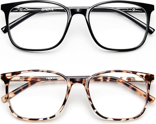 Gaoye Ultralight Blue Light Glasses for Women - Computer Protection Glasses for All Day Comfort - Anti UV Glare & Eyestrain