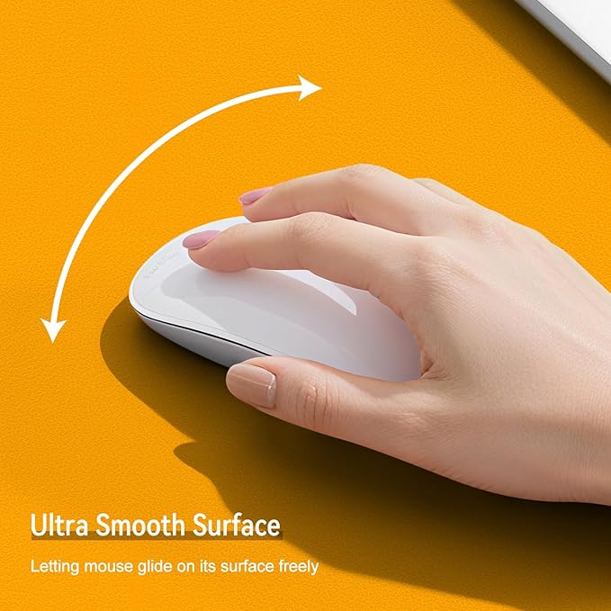 Dual Sided Leather Desk Mat - Waterproof Desk Pad - Ideal for Large Mouse Pad and Desk Mats on Top of Desks (Yellow, 11"*8")