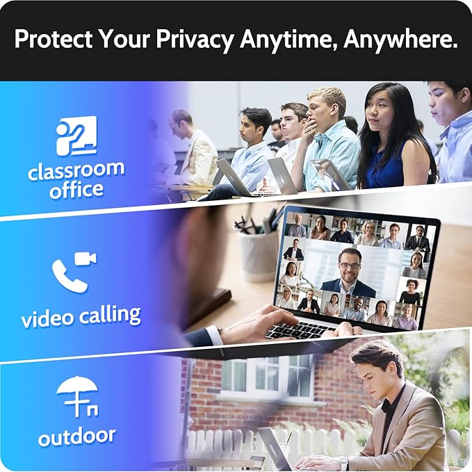 Peslv Magnetic Privacy Screen for Macbook Air 13.6/13 Inch (2022-2026, M2, M3, M4, M5), Removable Matte Anti Glare Blue Light Protector Private Security Filter for 13.6inch Mac Laptop Computer