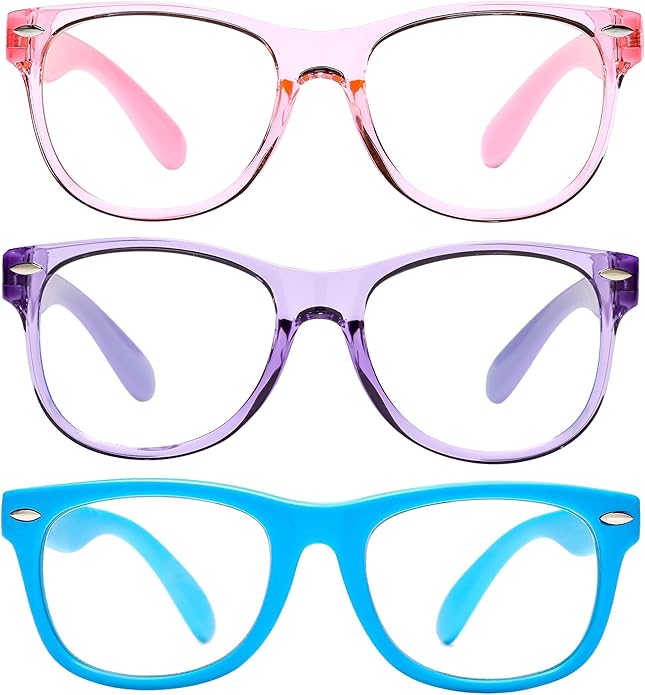 Pro Acme Blue Light Blocking Glasses for Kids - Boys & Girls Unbreakable Frame (3-12 Years)