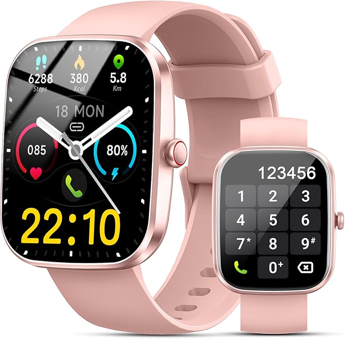 Smart Watch for Women Men(Answer/Make Call), 2025 New 1.91" HD SmartWatch, Fitness Watch with 120+ Sport Modes, IP68 Waterproof, Heart Rate/Sleep Monitor, Pedometer, Activity Tracker for Android iOS