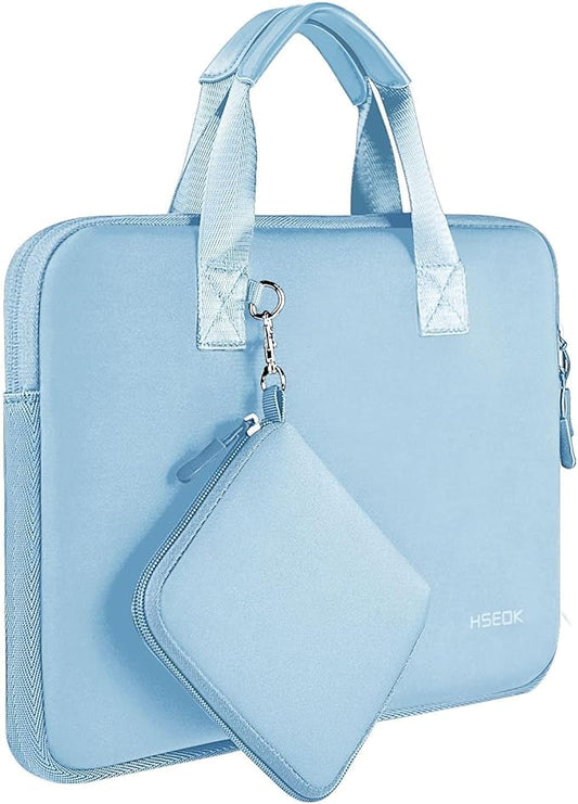 11.6 12.9 13 inch Elastic Laptop Sleeve with Small Case Compatible with 13 inch MacBook Neo Air Pro M5/M4/M3/M2/M1, iPad 13 12.9, XPS 13 and Most 11.6 12.9 13 inch Notebooks Tablets,S02B01