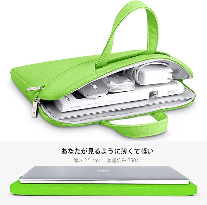 Hseok Laptop Shoulder Bag 13 13.3 14 Inch Case Compatible with MacBook Pro/Neo 14" M5/M4/M3/M2/M1,Mac Air/pro/Neo 13" and Most 13 13.3 14 Notebooks,Spill-Resistant Briefcase,Light Green
