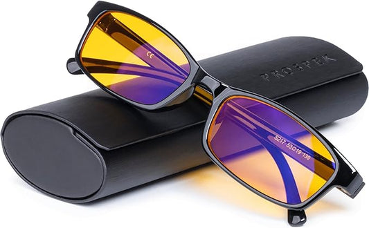 Prospek Blue Light Glasses Reading for Men and Women, For Computer Use, Blue Light Protection, Clear Lens 0 to +3.0 Diopters
