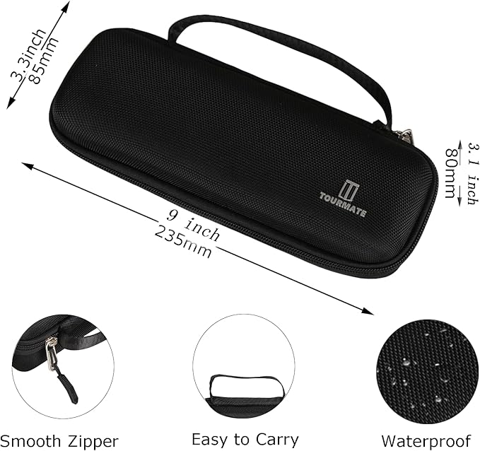 Hard Storage Case for Anker 737 Power Bank (PowerCore 24K) / 715 Charger (Nano II 65W) Combo,Travel Case for Prime Power Bank 20,100mAh—27,650mAh（Case Only）(Black Case Only)