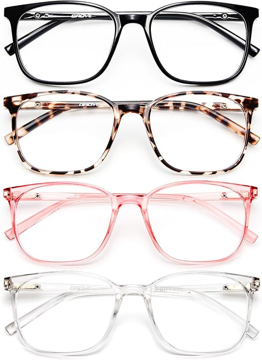 Gaoye Ultralight Blue Light Glasses for Women - Computer Protection Glasses for All Day Comfort - Anti UV Glare & Eyestrain