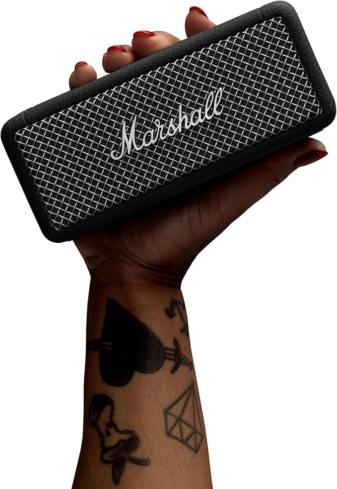 Marshall Emberton II Portable Bluetooth Speaker, Black & Steel