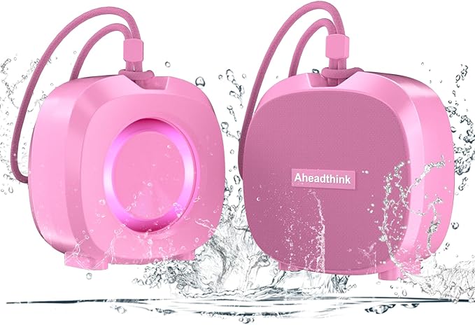Bluetooth Speaker, Portable Wireless, IPX5 Waterproof Speaker, Bluetooth 5, RGB Color Lights, Loud Stereo Sound, Bass, TWS Pairing, Suitable for Party, Home, Outdoor Use for Long Time Playing.