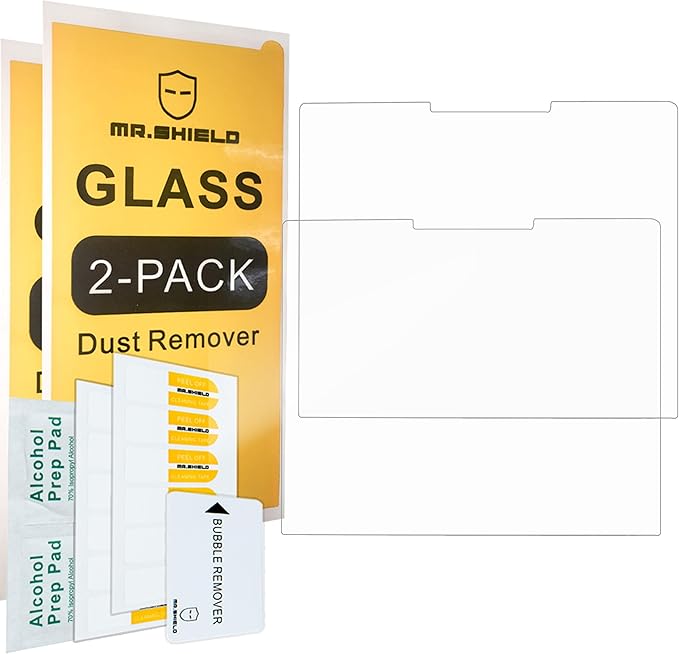 Mr.Shield [2-PACK] Screen Protector For Surface Laptop 6/5 / 3 (13.5 inch) [Tempered Glass] [Japan Glass with 9H Hardness] Screen Protector