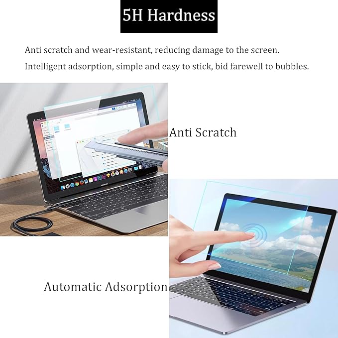 i-Tensodo 3 Pack Screen Protector for for HP Envy x360 15.6/Pavilion 15.6/ Probook 15.6/EliteBook 15.6/OMEN 15.6/Victus 15.6/Ominbook 3 15.6, HP 15.6" 16:9 Laptop, 5H Anti Scratch, HD Clear