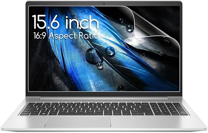 3 PCS 15.6" Anti Glare Screen Protector for Dell Inspiron 15 /HP Pavilion 15 /HP Envy 15 /Lenovo Ideapad 15 /Acer Aspire 5 15.6 /Acer Nitro 5 15.6 /ASUS VivoBook 15.6 /Chromebook 15.6 Screen Protector