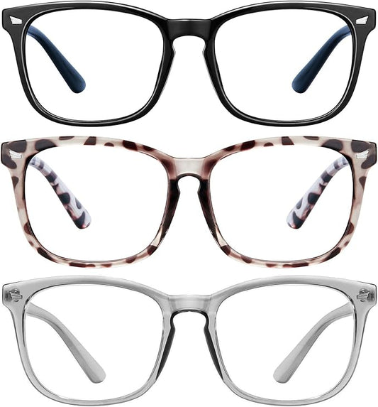hunsquer Blue Light Glasses for Woman/Men Computer Blue Light Glasses