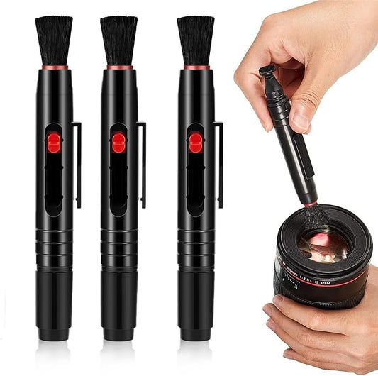 3 Pcs Lens Pen Brush Kit for Cleaning Camera Lenses and Screens Multifunction Lenspen for Photography Optics Screen and Lens Cleaning Tools for SLR and Other Devices by Unknown