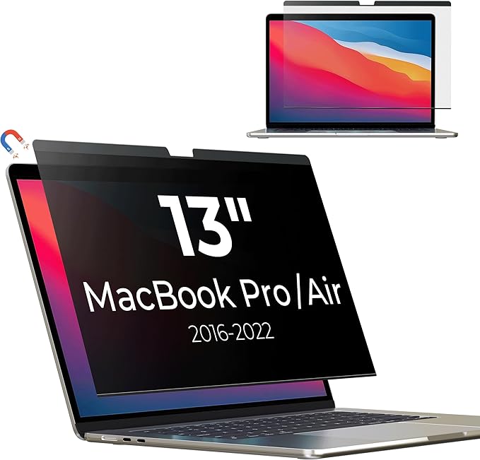 Magnetic Privacy Screen for Macbook Air 13.6/13 Inch