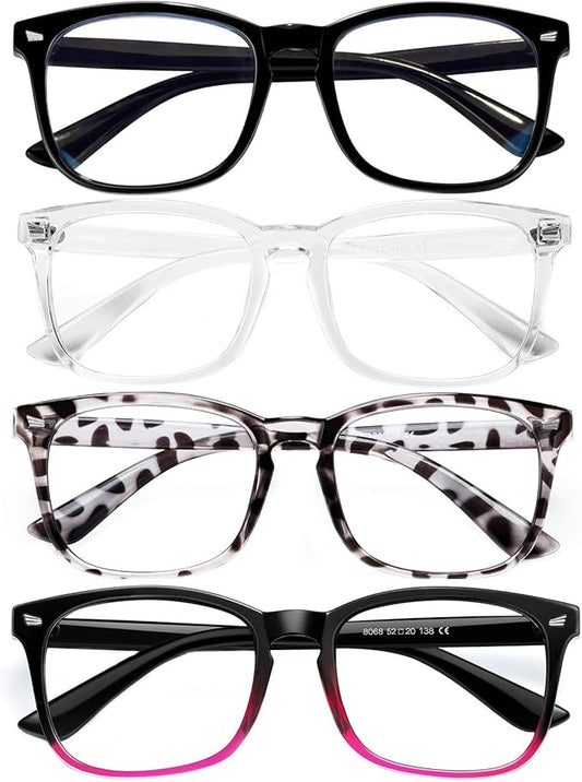hunsquer Blue Light Glasses for Woman/Men Computer Blue Light Glasses