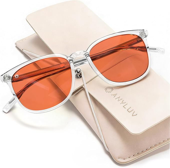 ANYLUV Blue Light Glasses for Woman Men, Womens Blue Light Blocking Glasses Computer Glasses Anti Eyestrain