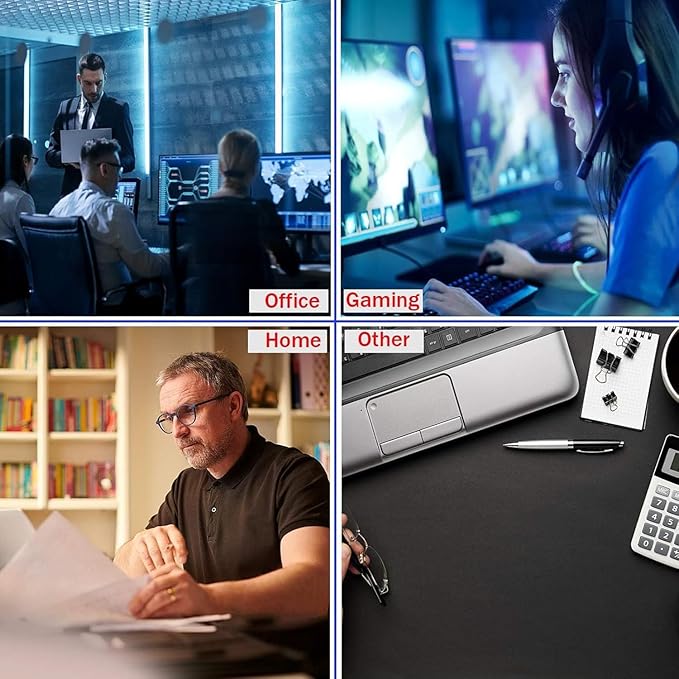 Japanese Comic Desk Mat Large Office Desk Pad, Gaming Mouse Pad, Big Mousepad PC Waterproof and Non-Slip, 35.4 x 15.7 Inches Large Mouse Mat Long Extended Mousepads for Office & Home Work