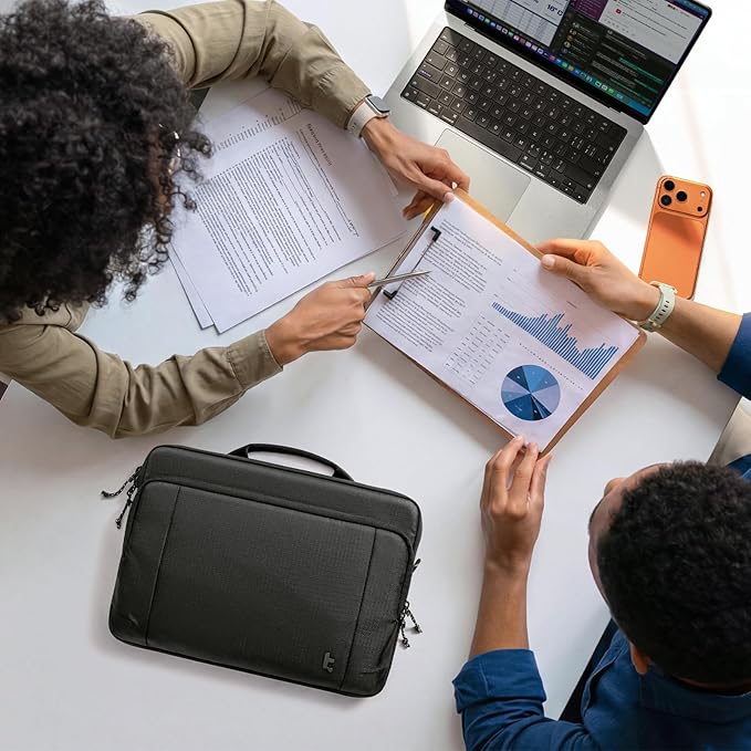 tomtoc 360 Protective Laptop Sleeve Case for 15.6 Inch Acer Aspire 5 Slim, 15.6-16 Inch ASUS Strix G16/G15, 15.6 HP Pavilion, Dell XPS 17, More Dell ThinkPad 15 Inch Chromebook