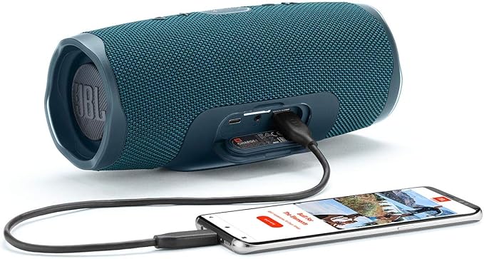 JBL Charge 4 - Waterproof Portable Bluetooth Speaker - Blue